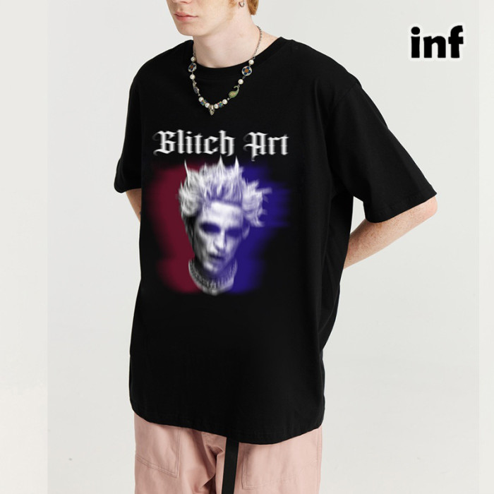 Men Women T-shirt Short Sleeve Pullover Tops Sweatshirt Unisex Tee Casual T-shirt