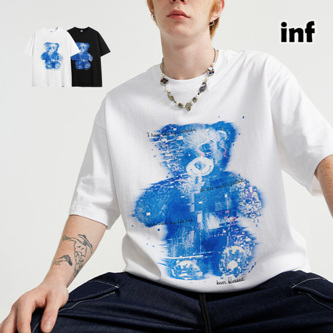 Men Women T-shirt Short Sleeve Pullover Tops Sweatshirt Unisex Tee Casual T-shirt