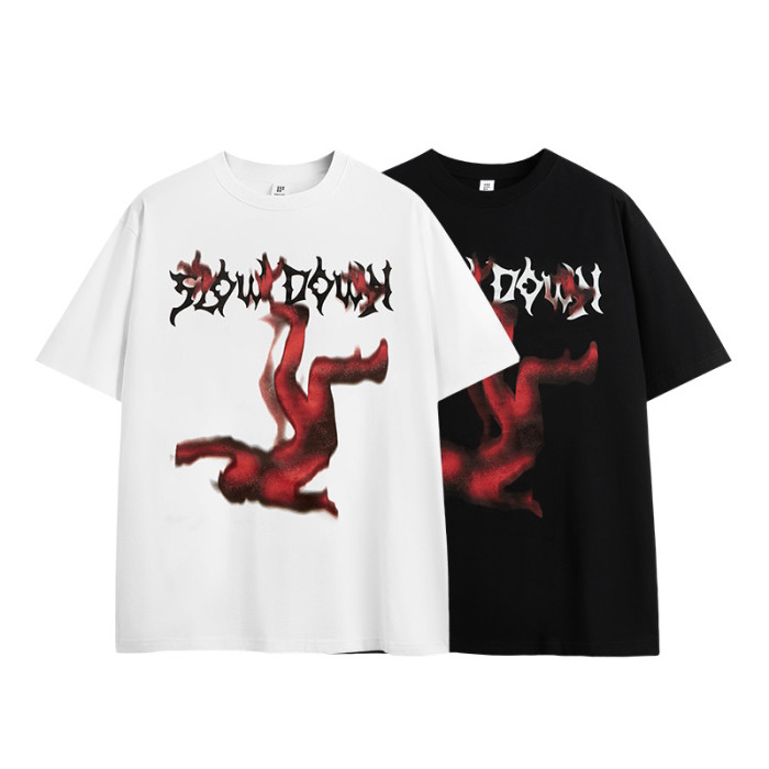 Men Women T-shirt Short Sleeve Pullover Tops Sweatshirt Unisex Tee Casual T-shirt