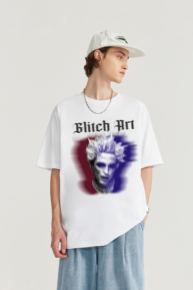 Men Women T-shirt Short Sleeve Pullover Tops Sweatshirt Unisex Tee Casual T-shirt