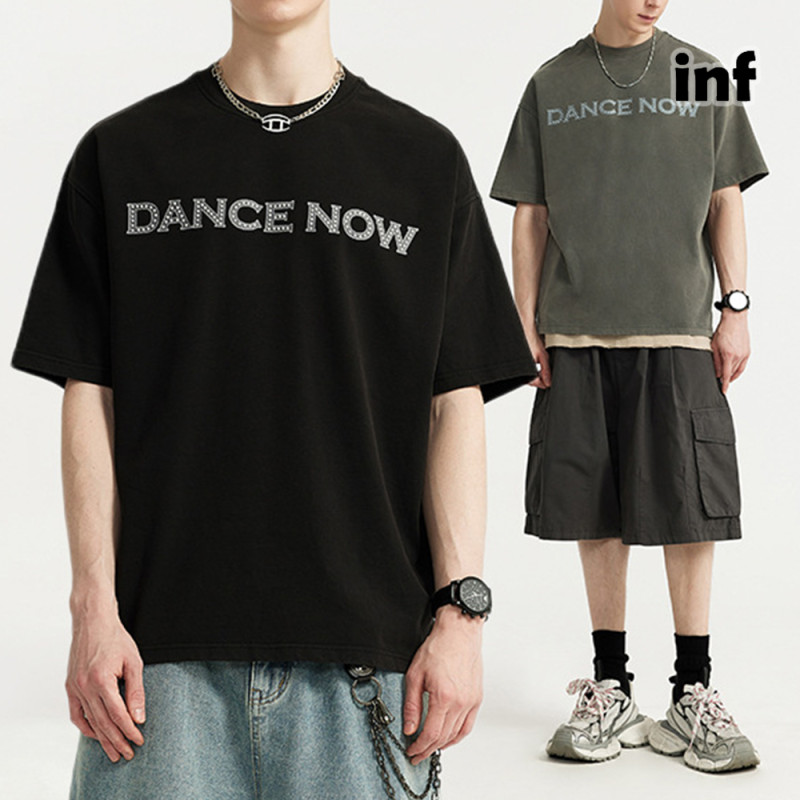 Men Women T-shirt Short Sleeve Pullover Tops Sweatshirt Unisex Tee Casual T-shirt