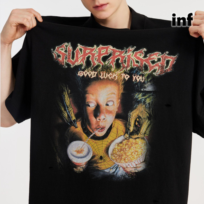 Men Women T-shirt Short Sleeve Pullover Tops Sweatshirt Unisex Tee Casual T-shirt