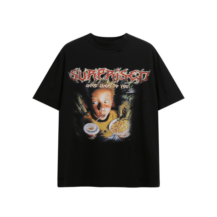 Men Women T-shirt Short Sleeve Pullover Tops Sweatshirt Unisex Tee Casual T-shirt