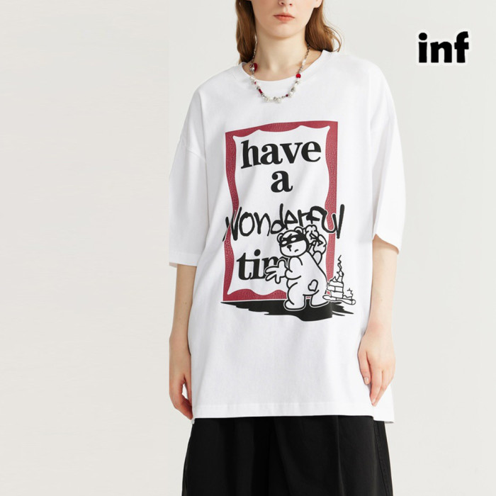 Men Women T-shirt Short Sleeve Pullover Tops Sweatshirt Unisex Tee Casual T-shirt