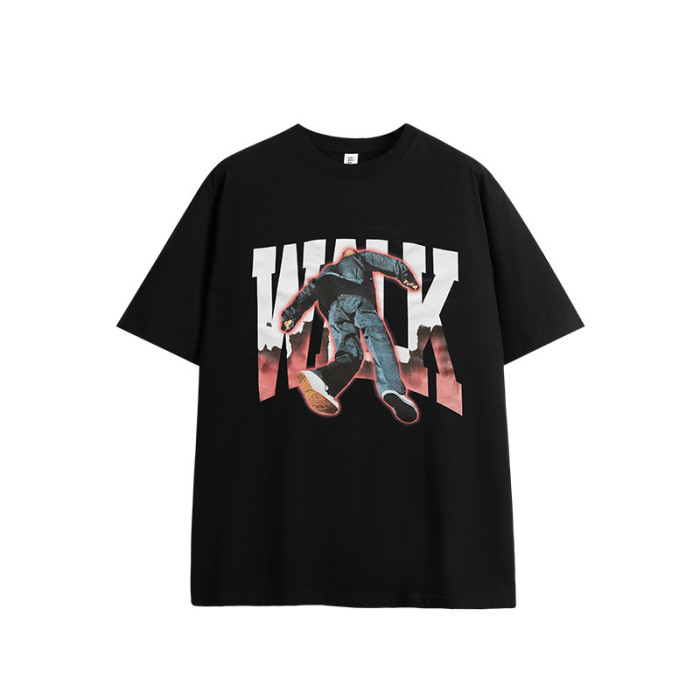 Men Women T-shirt Short Sleeve Pullover Tops Sweatshirt Unisex Tee Casual T-shirt