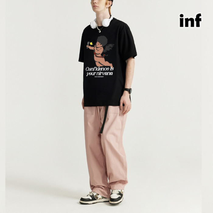 Men Women T-shirt Short Sleeve Pullover Tops Sweatshirt Unisex Tee Casual T-shirt