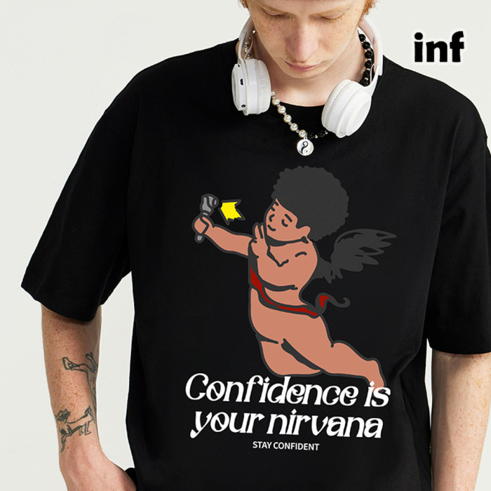 Men Women T-shirt Short Sleeve Pullover Tops Sweatshirt Unisex Tee Casual T-shirt