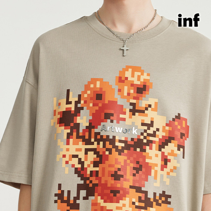 Men Women T-shirt Short Sleeve Pullover Tops Sweatshirt Unisex Tee Casual T-shirt