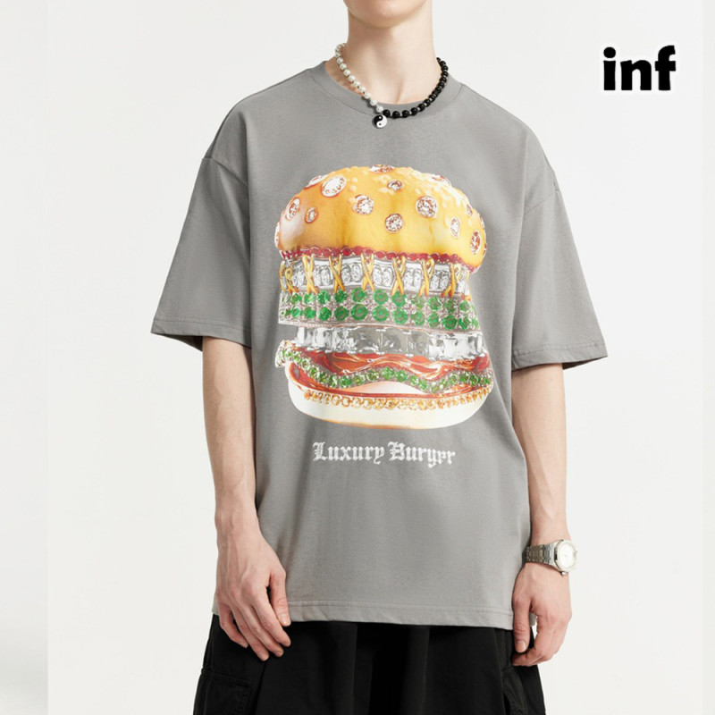 Men Women T-shirt Short Sleeve Pullover Tops Sweatshirt Unisex Tee Casual T-shirt