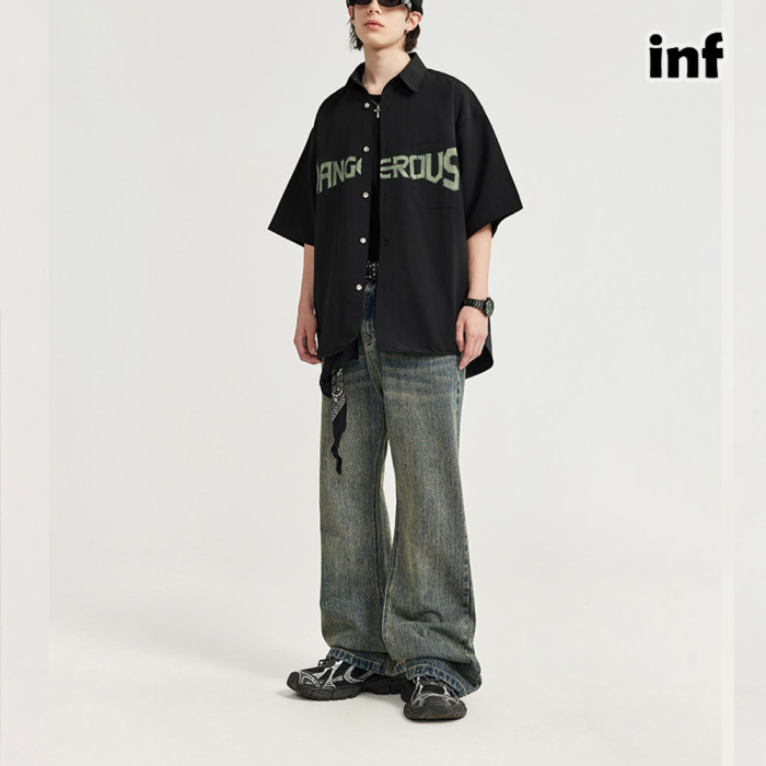 Men Women Shirt Short Sleeved Shirt Tops Sweatshirt Unisex Tee Casual Shirt