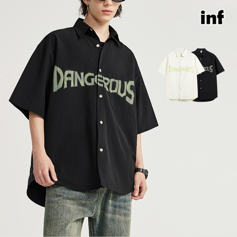 Men Women Shirt Short Sleeved Shirt Tops Sweatshirt Unisex Tee Casual Shirt