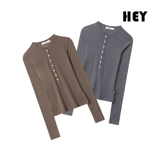 Women Hot Girl Style Slim Long Sleeve Bottoming Shirt Slim T-shirt