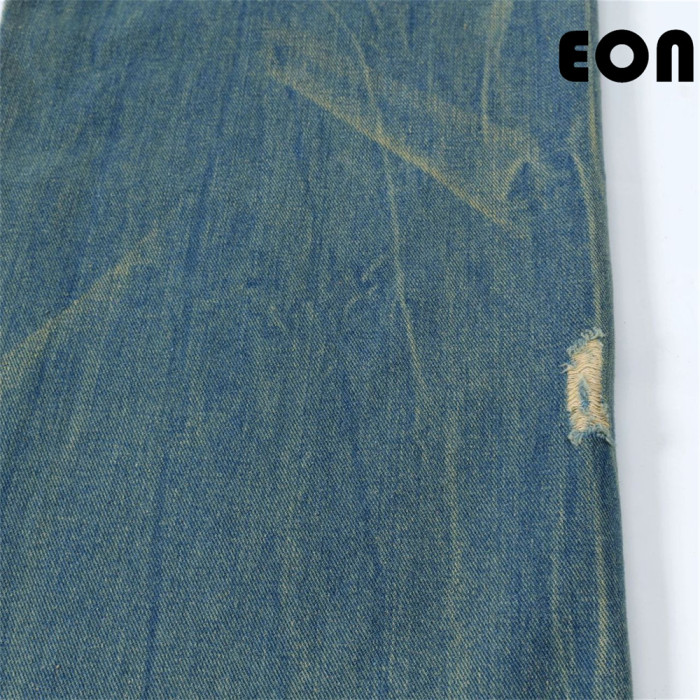 Women Vintage Ripped Wide-leg Jeans Bottoms Pants Trousers Outfits Casual Jeans