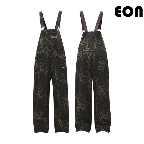 Women Hip Hop Wiped Color Wide-leg Jeans Bottoms Pants Trousers Outfits Casual Jeans