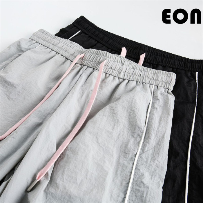 Women Overalls With Bright Thread Pants Anti Splash Trousers Loose pants Wide-leg Pants Casual Pants