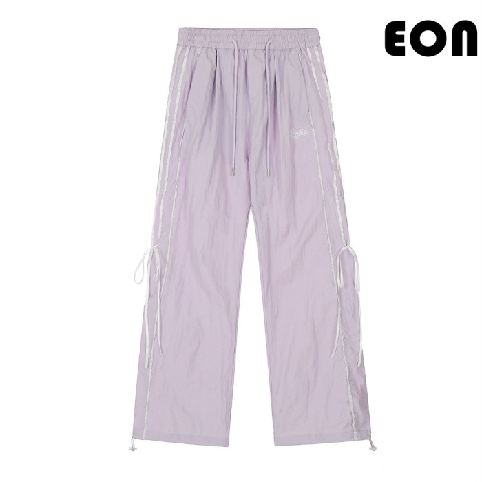 Women Overalls With Bright Thread Pants Anti Splash Trousers Loose pants Wide-leg Pants Casual Pants