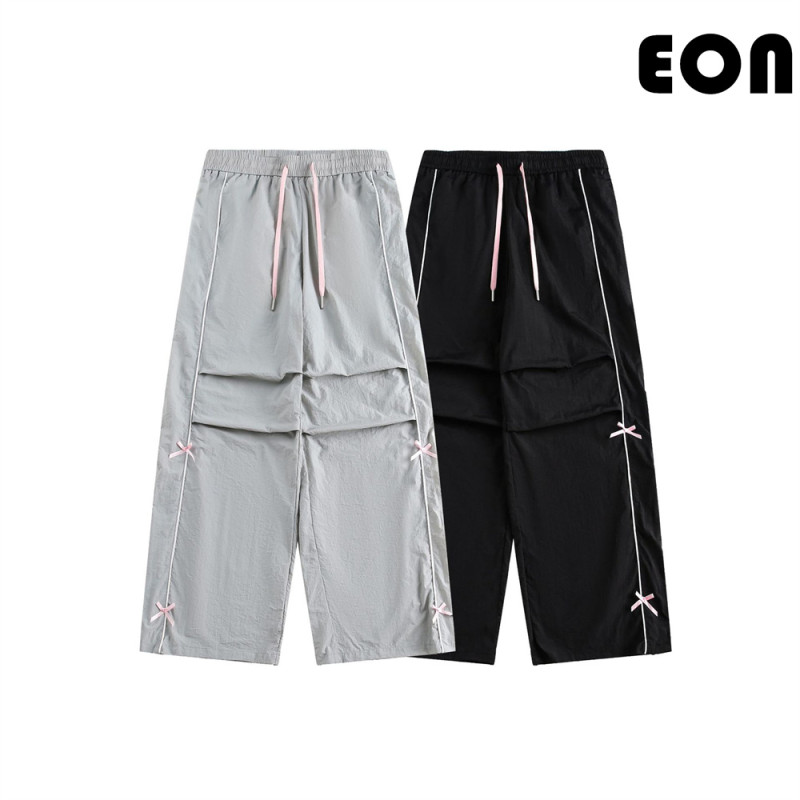 Women Overalls With Bright Thread Pants Anti Splash Trousers Loose pants Wide-leg Pants Casual Pants