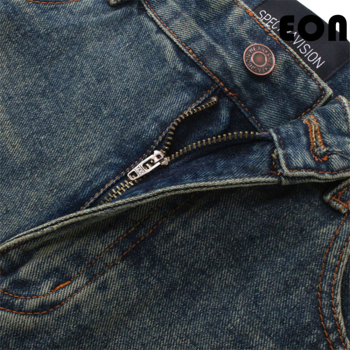 Women Hip Hop Wiped Color Wide-leg Jeans Bottoms Pants Trousers Outfits Casual Jeans