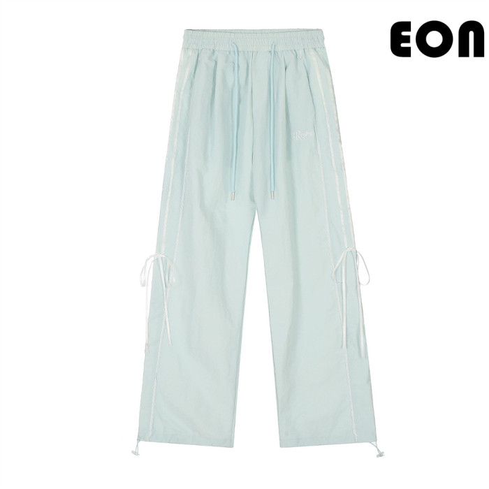 Women Overalls With Bright Thread Pants Anti Splash Trousers Loose pants Wide-leg Pants Casual Pants