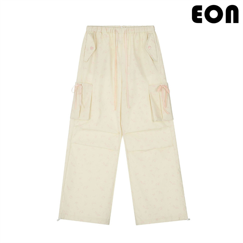 Women Overalls With Bright Thread Pants Anti Splash Trousers Loose pants Wide-leg Pants Casual Pants