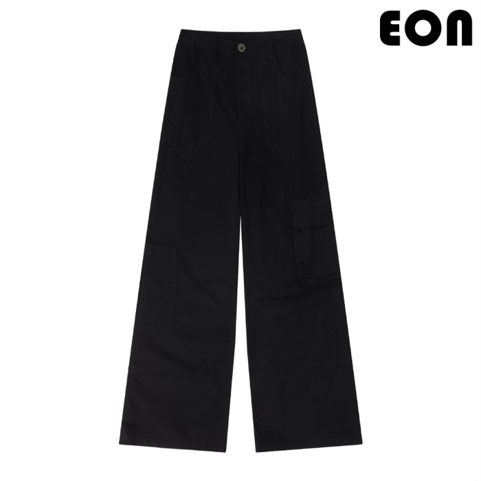 Women Functional Cargo Pants Wide Leg Pants Tracksuit Sport Wear Pant Bottoms Trousers Outfits Casual Pants