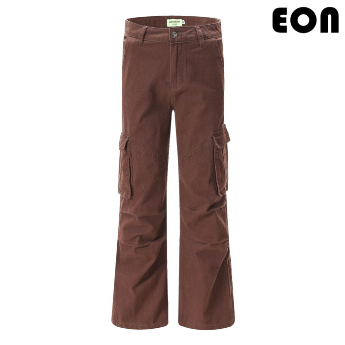 Women Functional Cargo Pants Wide Leg Pants Tracksuit Sport Wear Pant Bottoms Trousers Outfits Casual Pants
