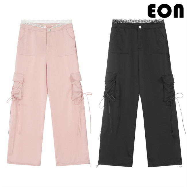 Women Functional Cargo Pants Wide Leg Pants Tracksuit Sport Wear Pant Bottoms Trousers Outfits Casual Pants