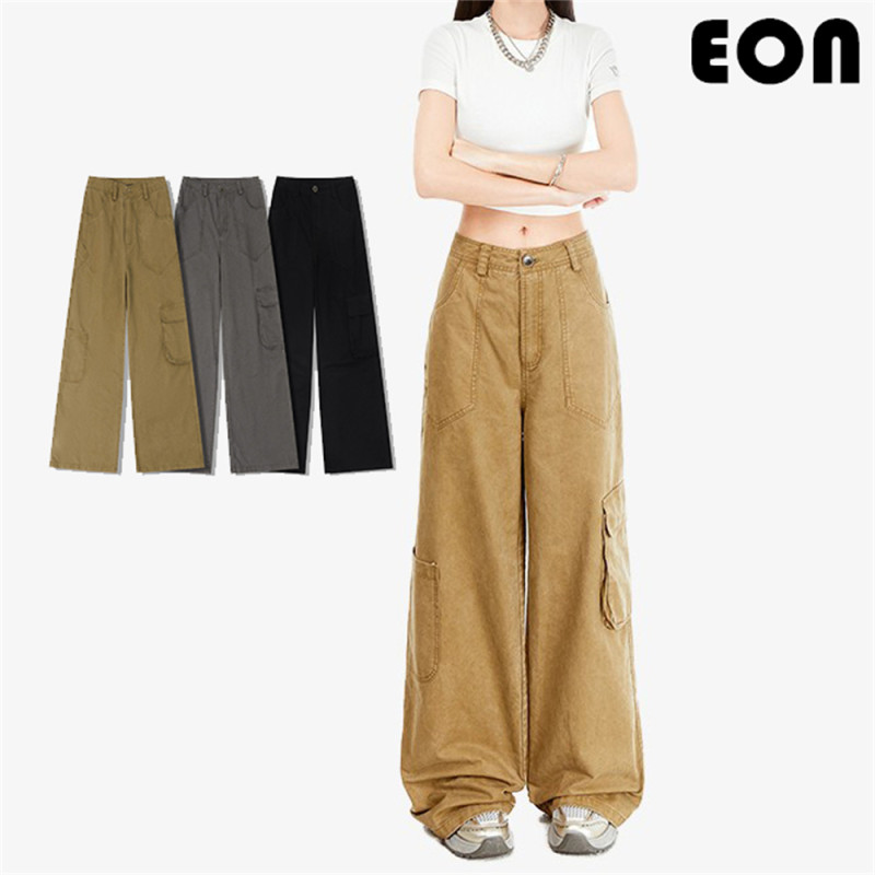 Women Functional Cargo Pants Wide Leg Pants Tracksuit Sport Wear Pant Bottoms Trousers Outfits Casual Pants