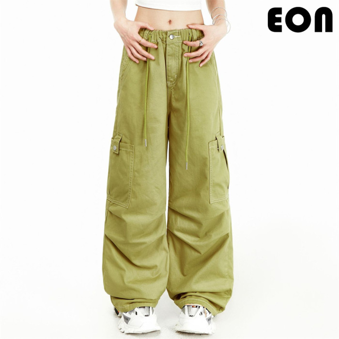 Women Functional Cargo Pants Wide Leg Pants Tracksuit Sport Wear Pant Bottoms Trousers Outfits Casual Pants