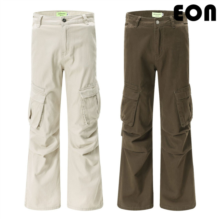Women Functional Cargo Pants Wide Leg Pants Tracksuit Sport Wear Pant Bottoms Trousers Outfits Casual Pants