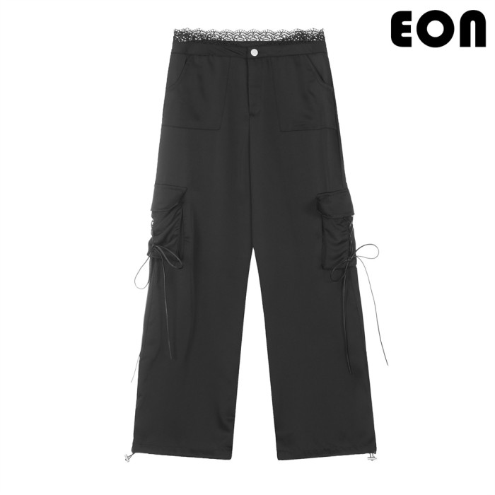 Women Functional Cargo Pants Wide Leg Pants Tracksuit Sport Wear Pant Bottoms Trousers Outfits Casual Pants