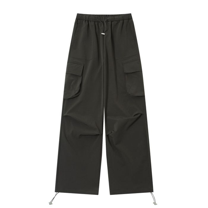 Women Functional Cargo Pants Wide Leg Pants Tracksuit Sport Wear Pant Bottoms Trousers Outfits Casual Pants