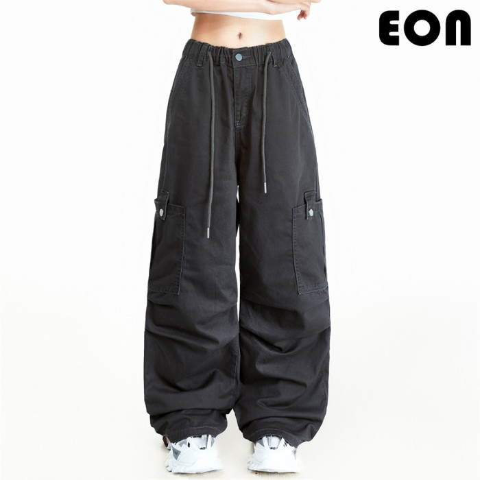 Women Functional Cargo Pants Wide Leg Pants Tracksuit Sport Wear Pant Bottoms Trousers Outfits Casual Pants