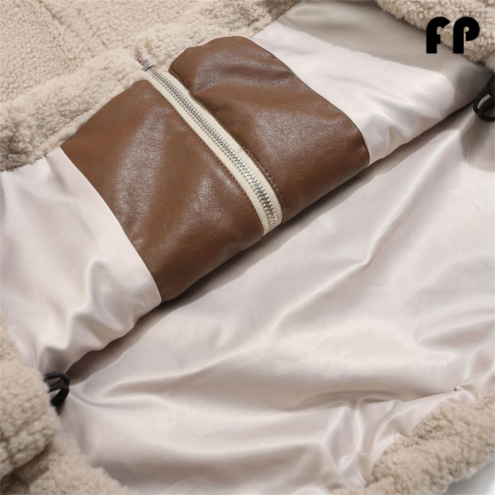 Women Jackets Hooded Lapel Jackets Windbreaker Coats