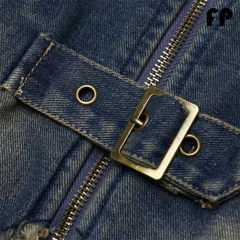 Women Jackets Hooded Lapel Jackets Windbreaker Denim Jackets