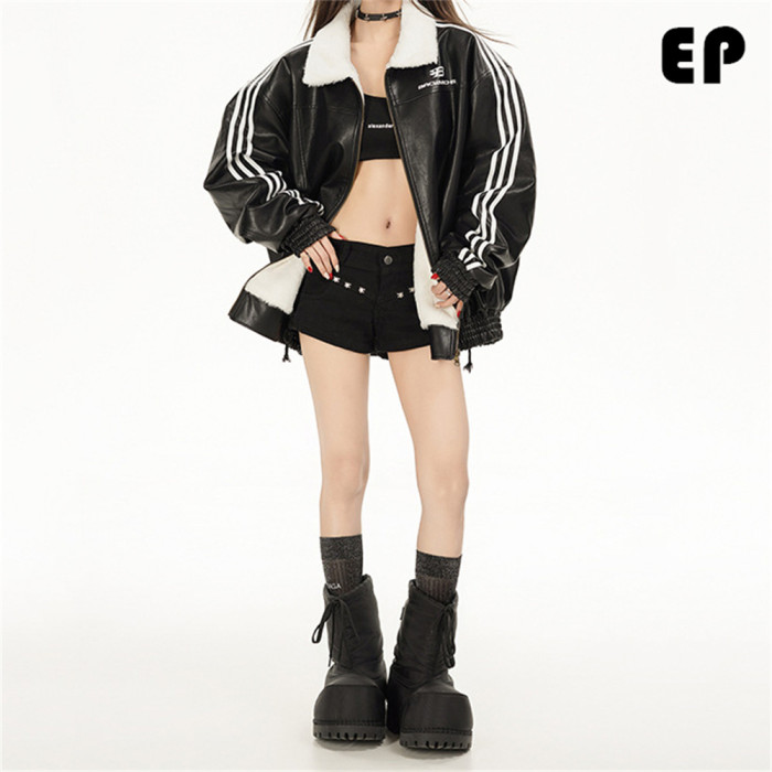 Women Jackets Hooded Lapel Jackets Windbreaker Coats