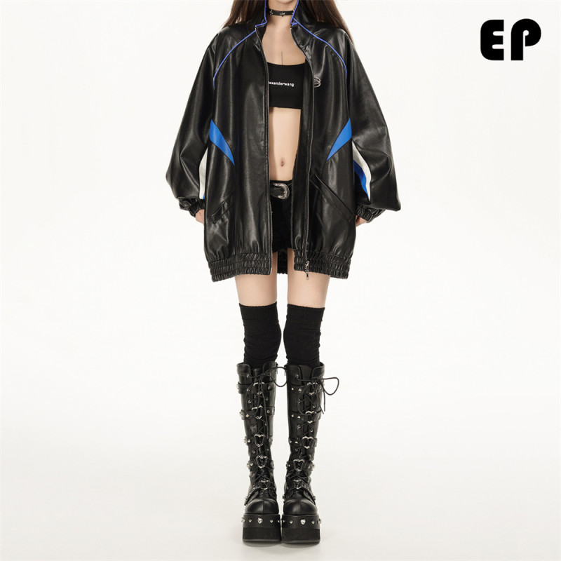 Women Jackets Hooded Lapel Jackets Windbreaker Coats