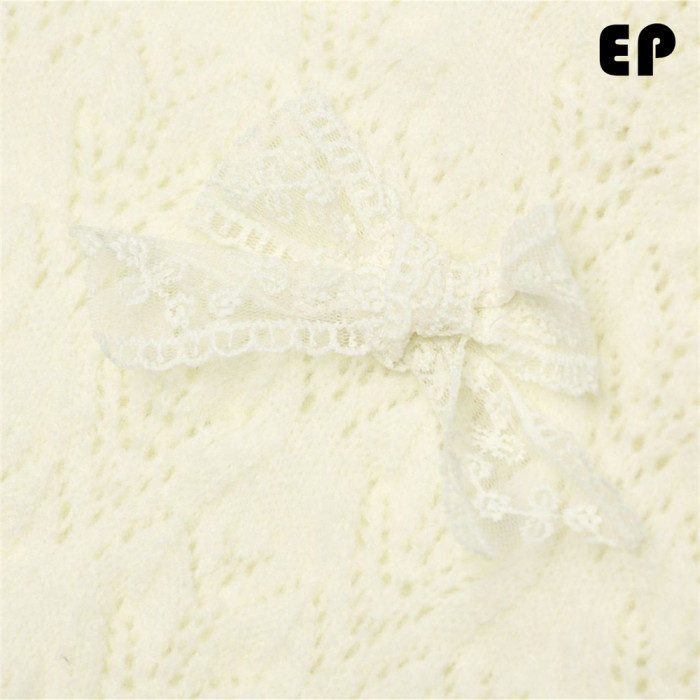 Women Knitted Sweater Pullover Pullover Cardigan Ripped Top