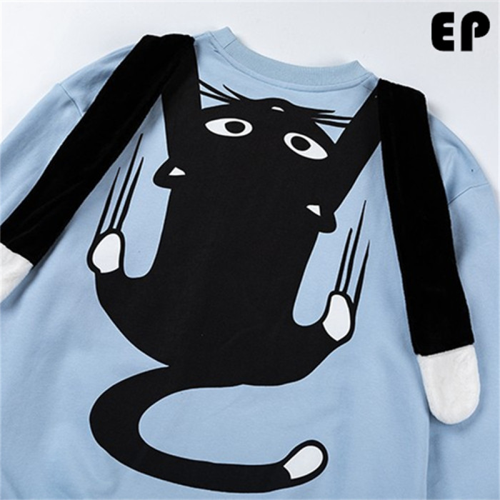 Women Hoodies Hooded Sweatshirt Tee Pullover Tops Sweats Unisex Teen Outfits