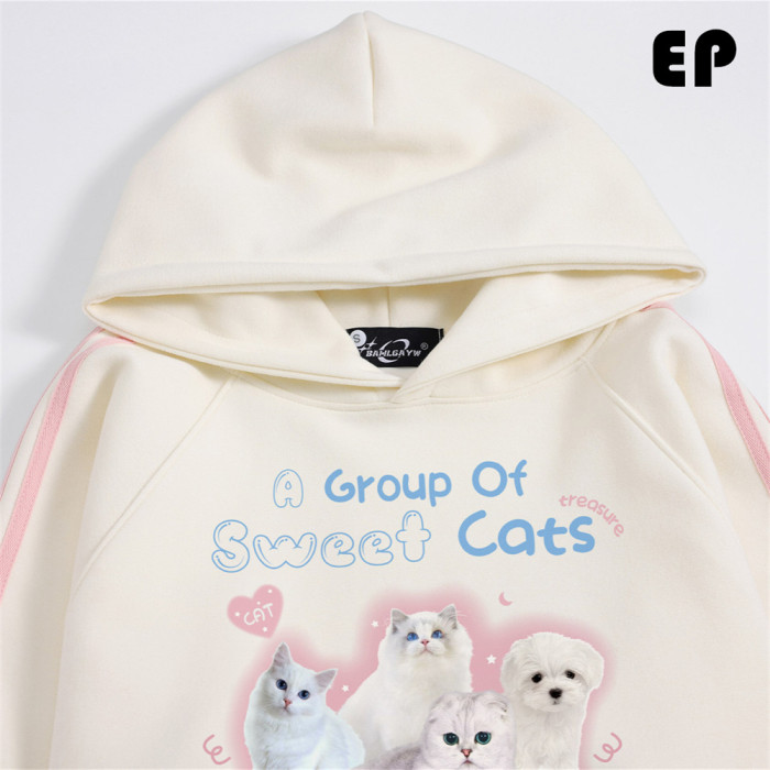 Women Hoodies Hooded Sweatshirt Tee Pullover Tops Sweats Unisex Teen Outfits