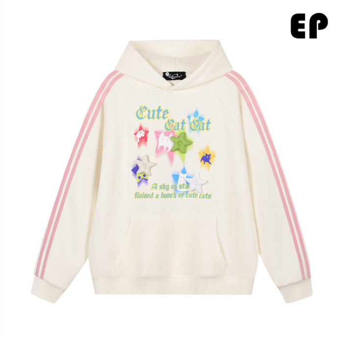 Women Hoodies Hooded Sweatshirt Tee Pullover Tops Sweats Unisex Teen Outfits