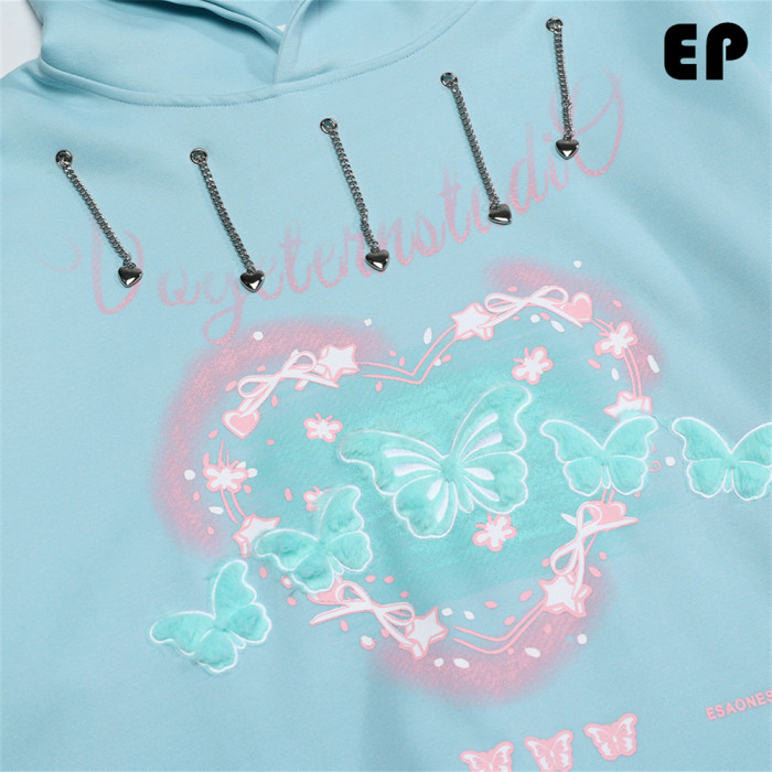 Women Hoodies Hooded Sweatshirt Tee Pullover Tops Sweats Unisex Teen Outfits