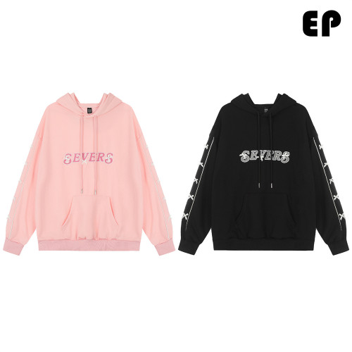 Women Hoodies Hooded Sweatshirt Tee Pullover Tops Sweats Unisex Teen Outfits