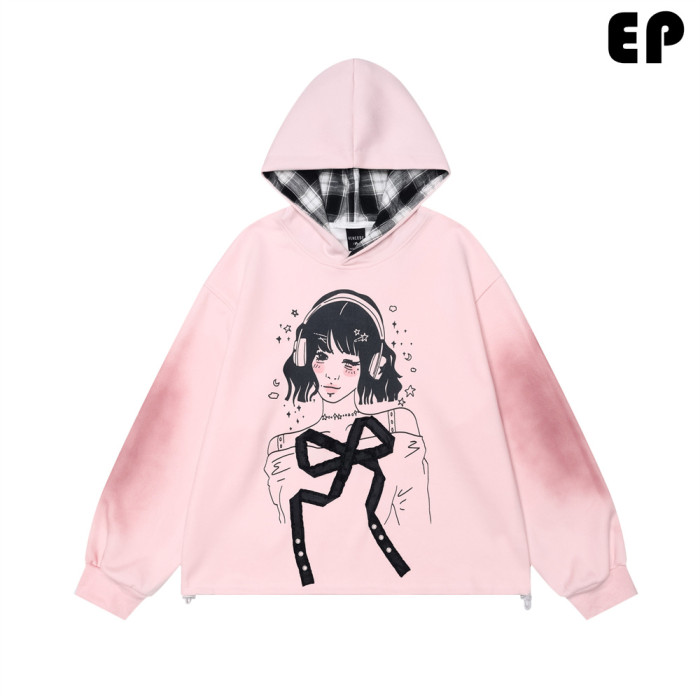 Women Hoodies Hooded Sweatshirt Tee Pullover Tops Sweats Unisex Teen Outfits