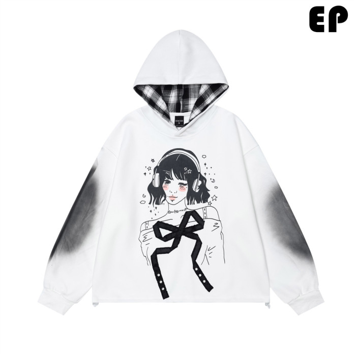 Women Hoodies Hooded Sweatshirt Tee Pullover Tops Sweats Unisex Teen Outfits