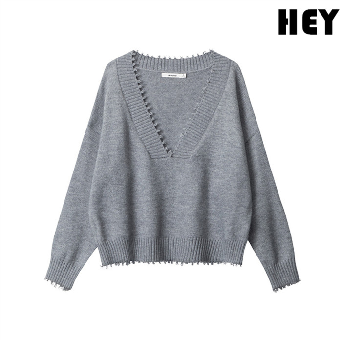 Women Knit Sweater Jumper Pullovers Cardigan Tops Unisex Sweatshirts