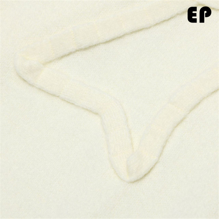 Women Knitted Sweater Pullover Pullover Cardigan Ripped Top