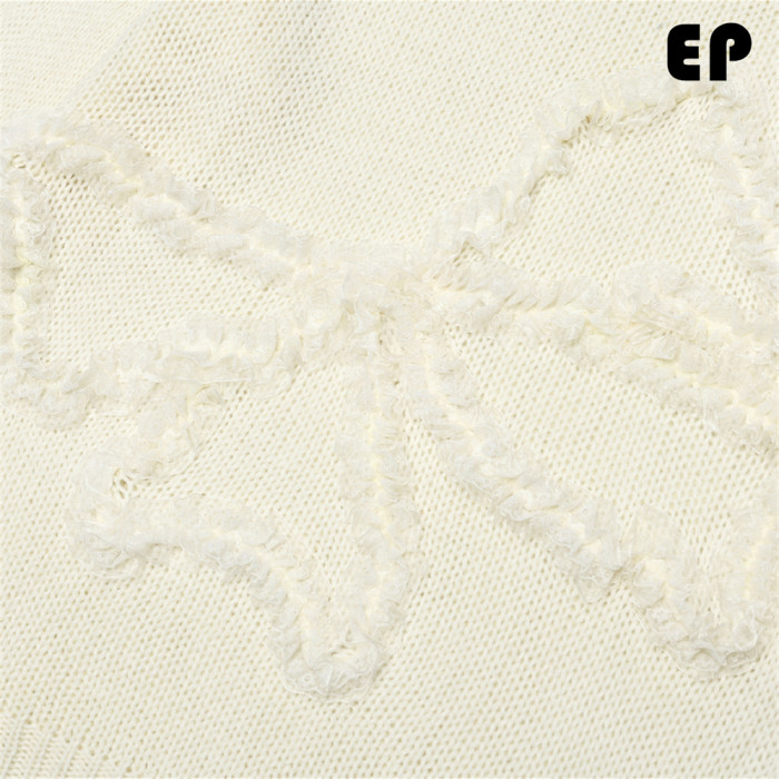 Women Knitted Sweater Pullover Pullover Cardigan Ripped Top