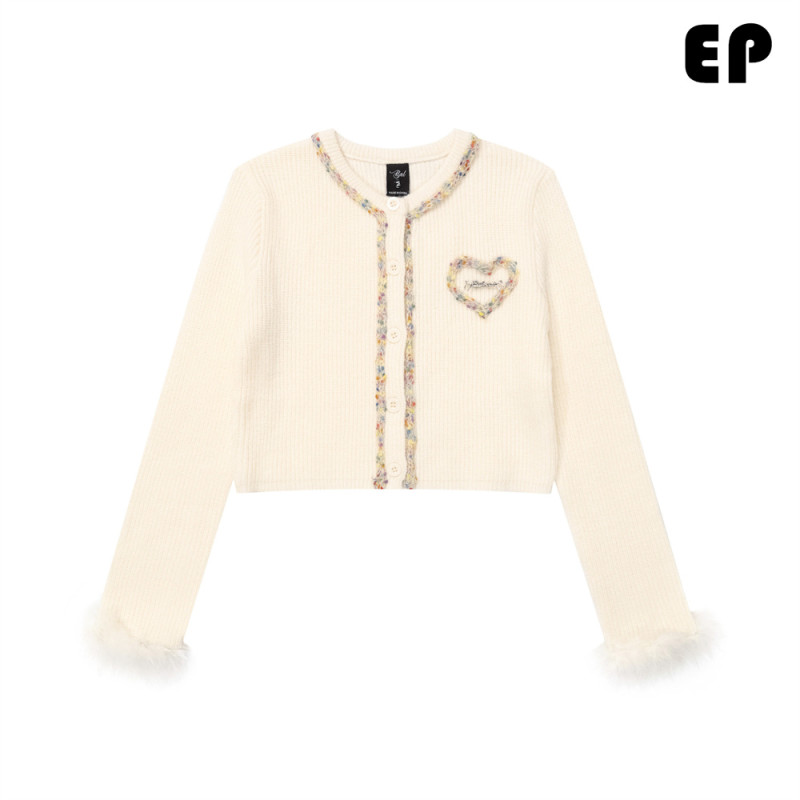 Women Knitted Sweater Pullover Pullover Cardigan Ripped Top