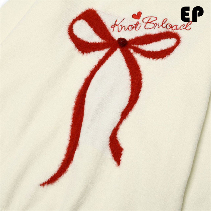 Women Knitted Sweater Pullover Pullover Cardigan Ripped Top